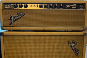 FENDER  Showman Top + Box Bj 1963